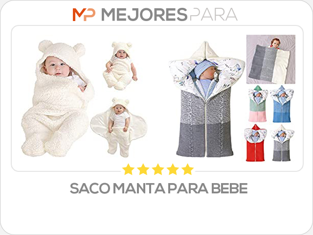 saco manta para bebe