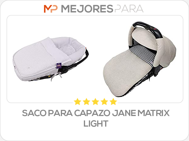 saco para capazo jane matrix light