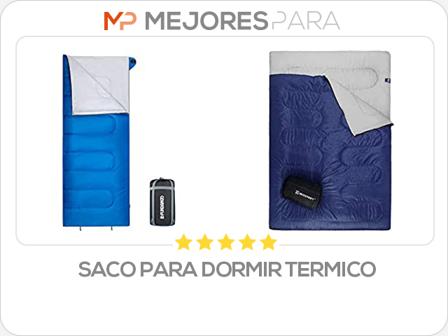 saco para dormir termico