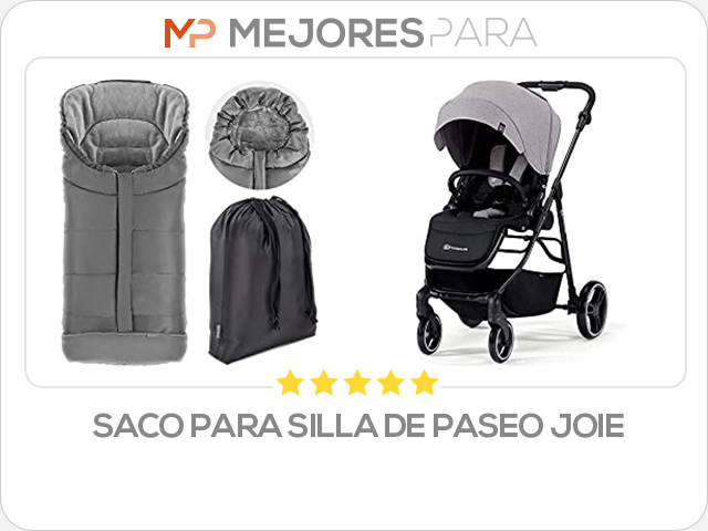 saco para silla de paseo joie