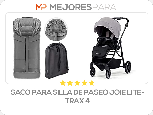 saco para silla de paseo joie litetrax 4