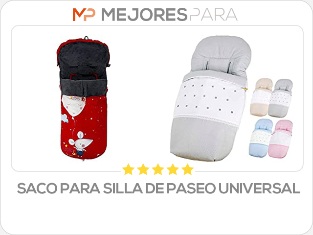 saco para silla de paseo universal