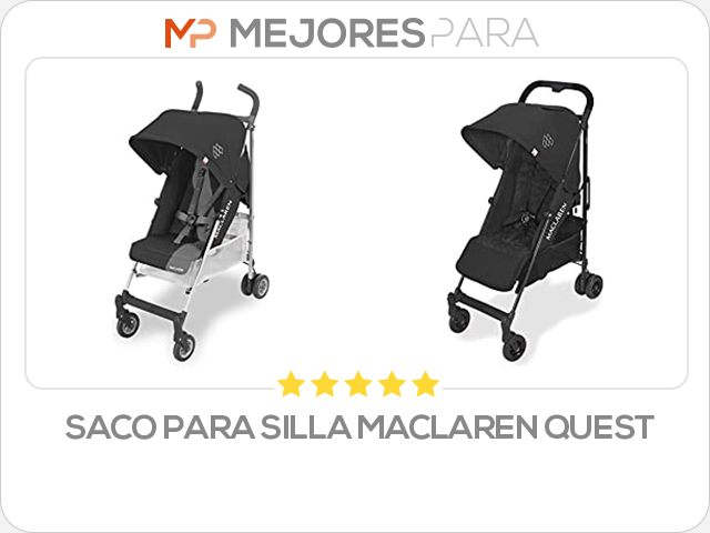 saco para silla maclaren quest