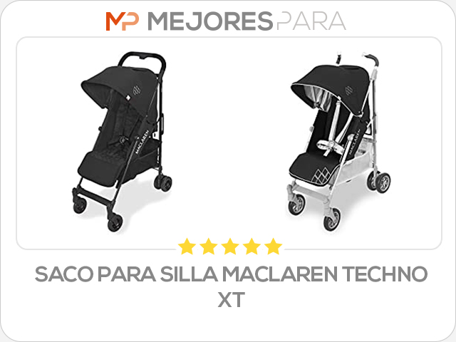 saco para silla maclaren techno xt