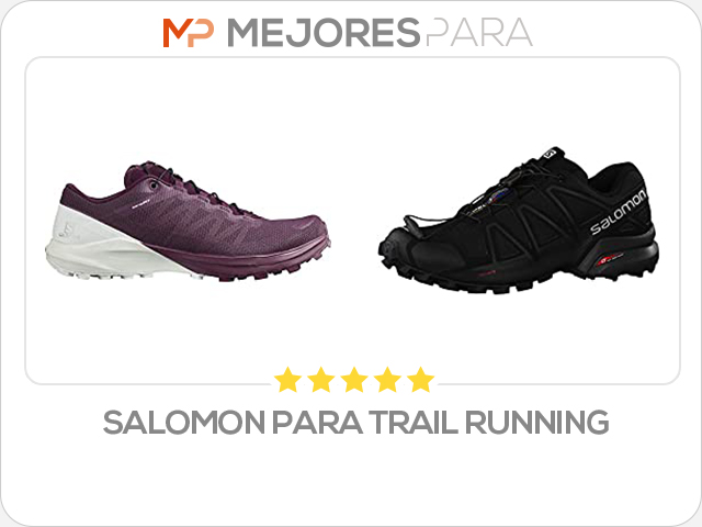 salomon para trail running