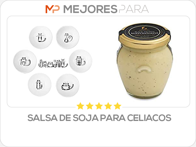 salsa de soja para celiacos