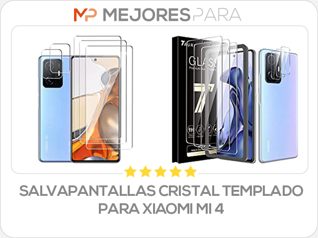 Salvapantallas cristal templado para xiaomi mi 4