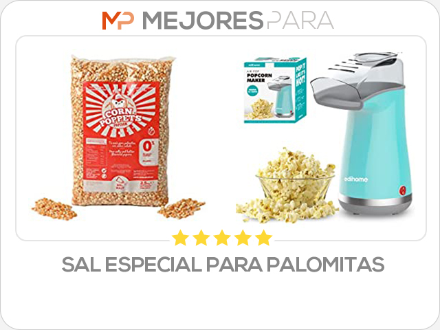 sal especial para palomitas