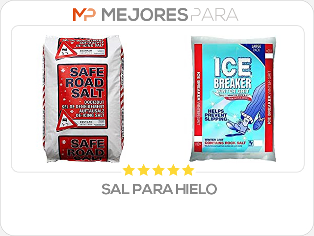 sal para hielo