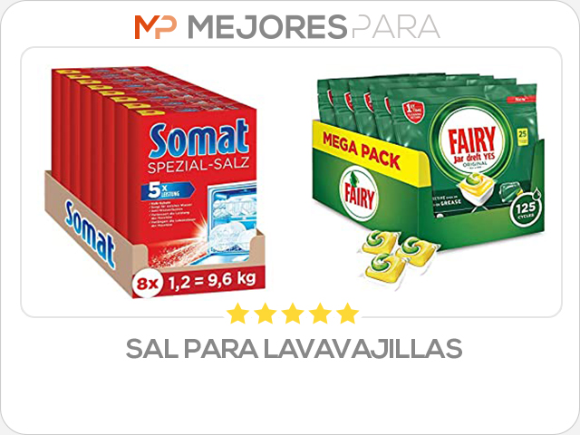 sal para lavavajillas