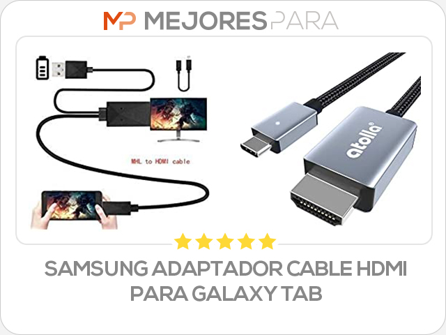 samsung adaptador cable hdmi para galaxy tab