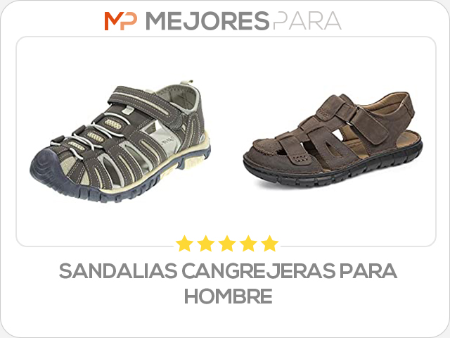 sandalias cangrejeras para hombre