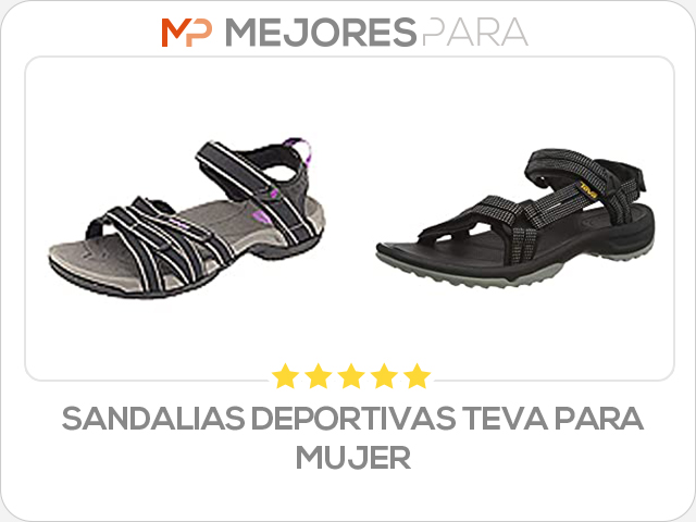 sandalias deportivas teva para mujer