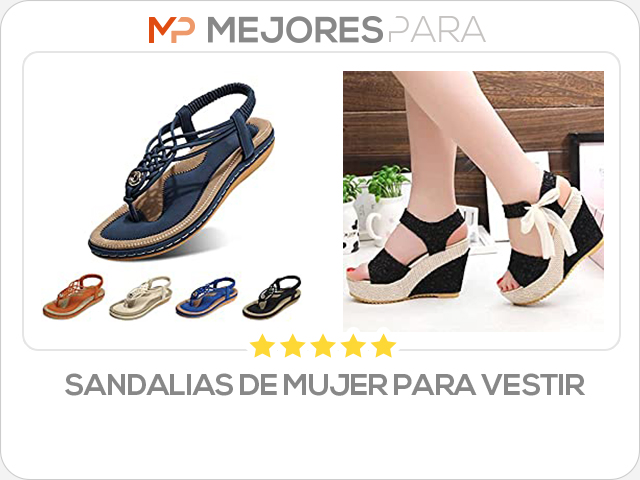 sandalias de mujer para vestir