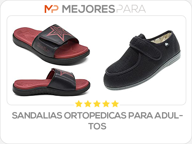 sandalias ortopedicas para adultos