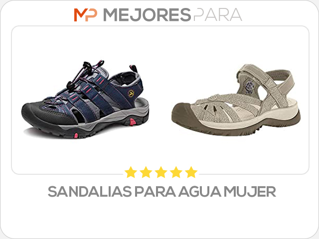 sandalias para agua mujer