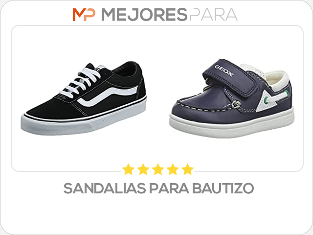 sandalias para bautizo