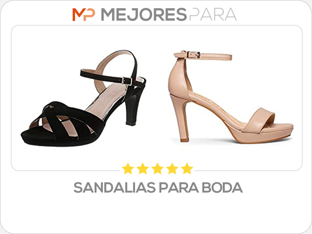 sandalias para boda