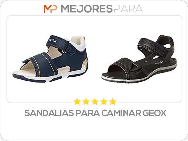 sandalias para caminar geox