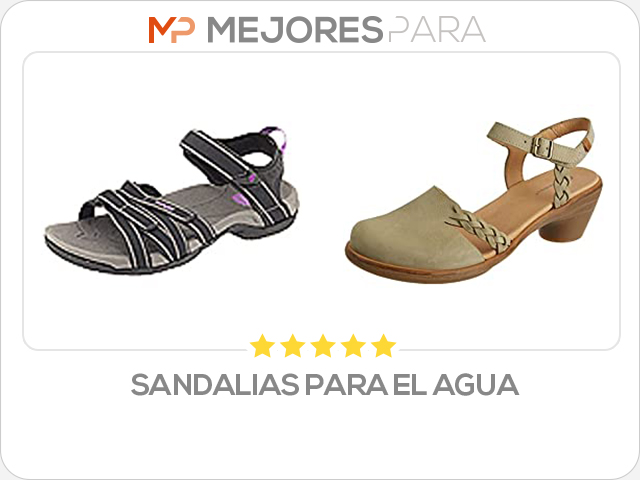 sandalias para el agua