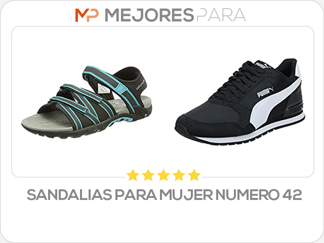 sandalias para mujer numero 42