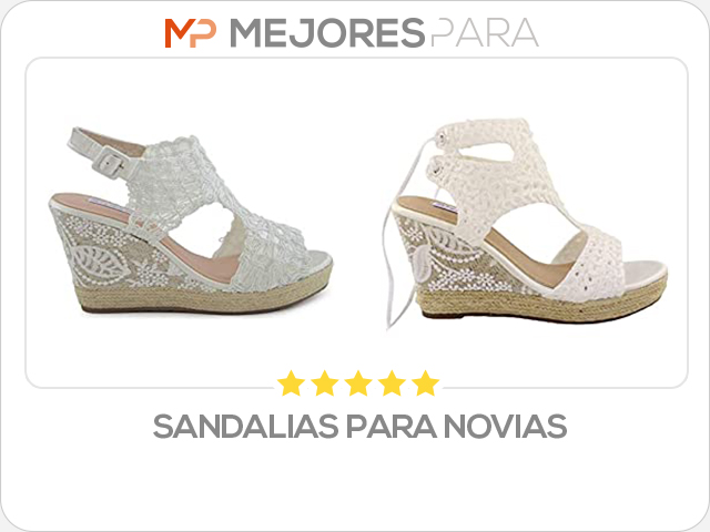 sandalias para novias