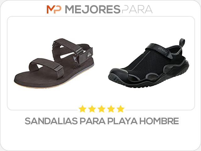 sandalias para playa hombre