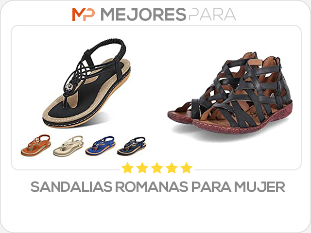 sandalias romanas para mujer