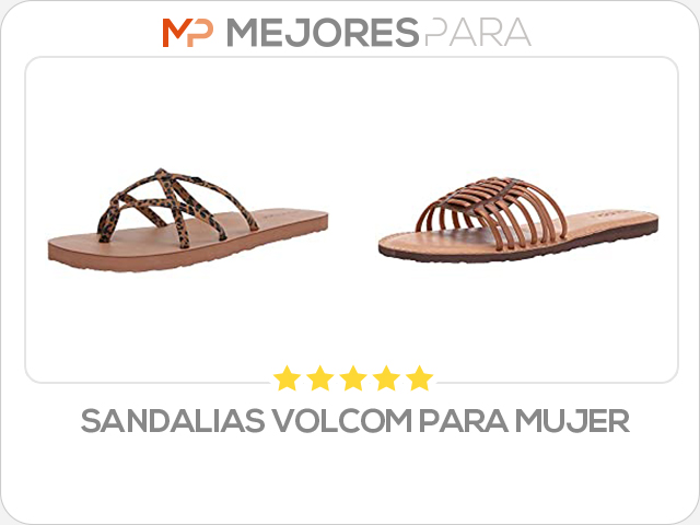 sandalias volcom para mujer