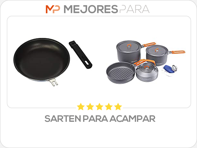 sarten para acampar