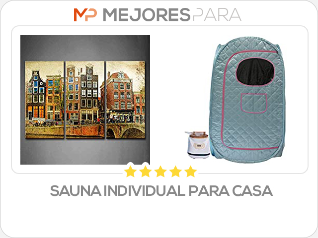 sauna individual para casa