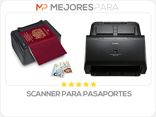 scanner para pasaportes