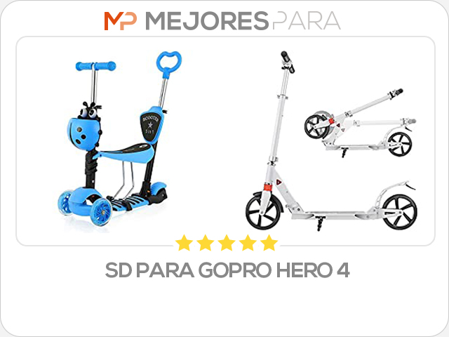 sd para gopro hero 4