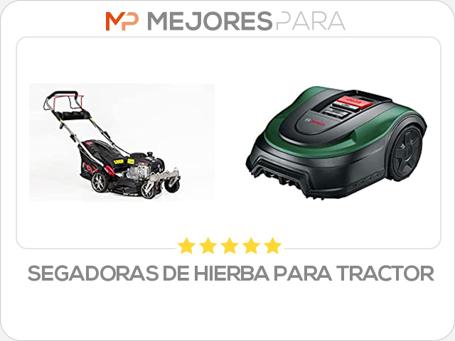 segadoras de hierba para tractor