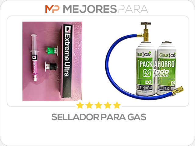 sellador para gas