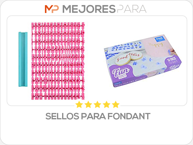 sellos para fondant