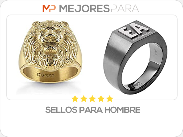 sellos para hombre