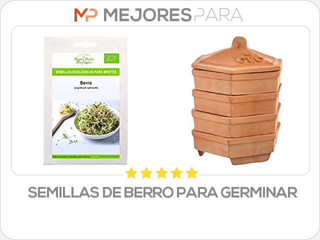 semillas de berro para germinar