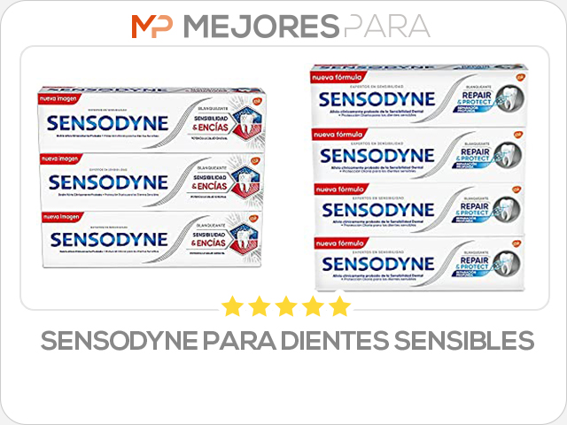 sensodyne para dientes sensibles