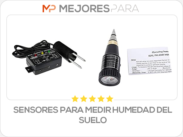 sensores para medir humedad del suelo