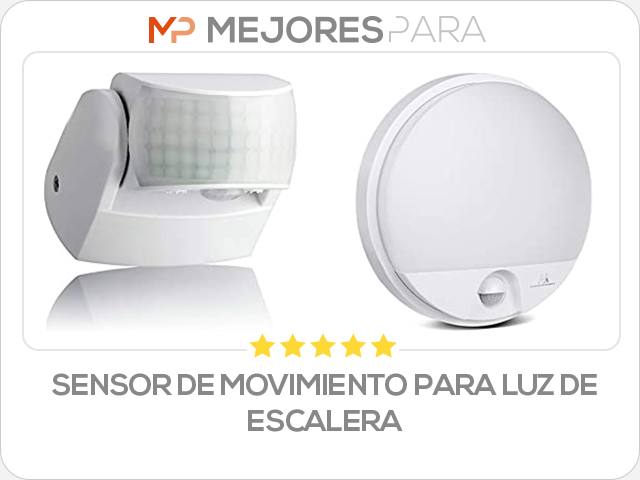 sensor de movimiento para luz de escalera