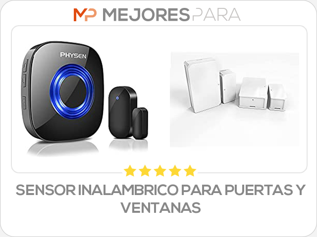 sensor inalambrico para puertas y ventanas