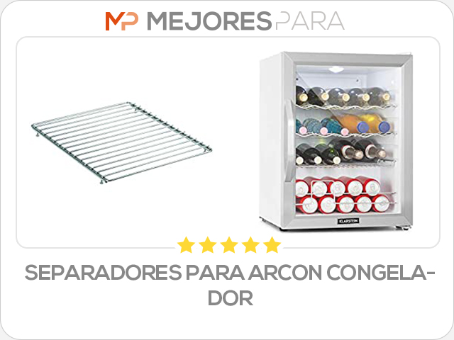 separadores para arcon congelador