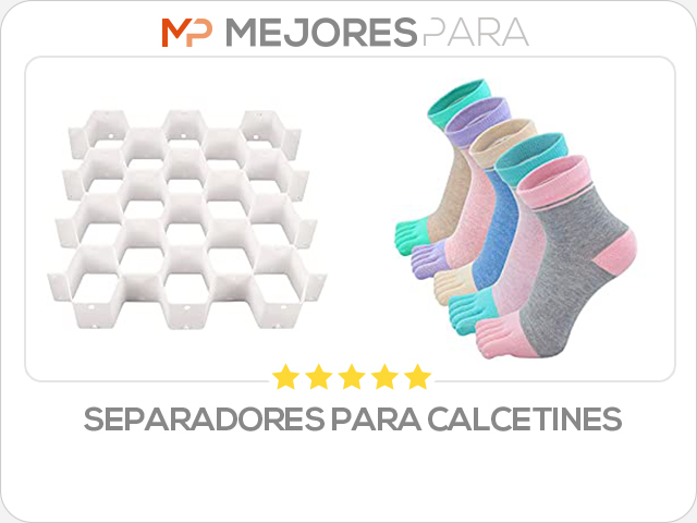 separadores para calcetines