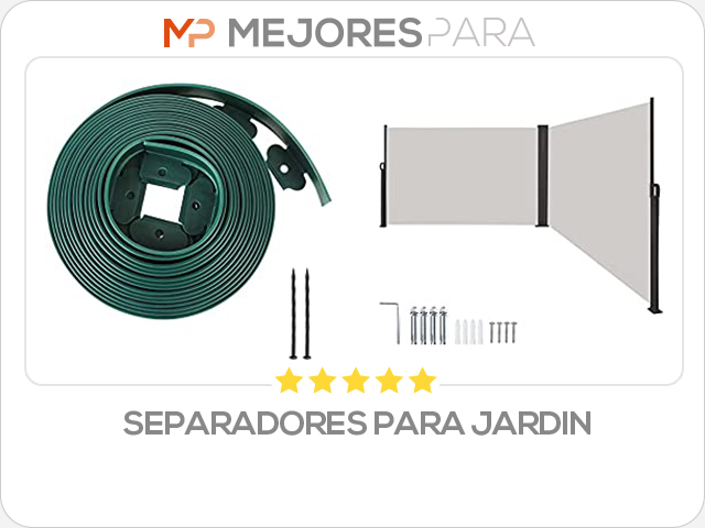 separadores para jardin