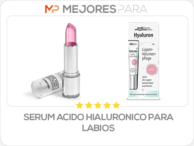 serum acido hialuronico para labios