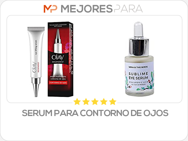 serum para contorno de ojos