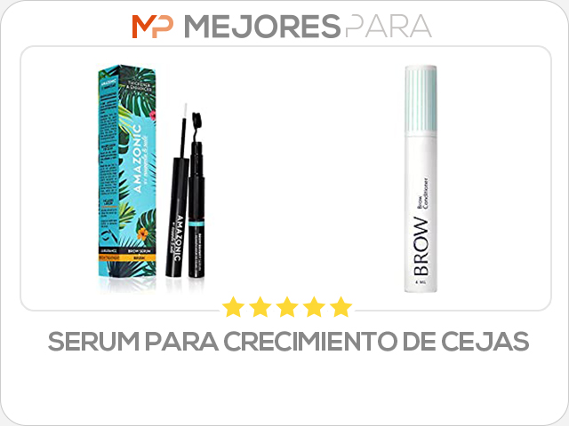 serum para crecimiento de cejas