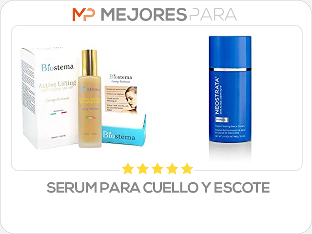 serum para cuello y escote