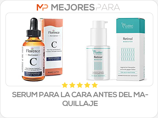 serum para la cara antes del maquillaje